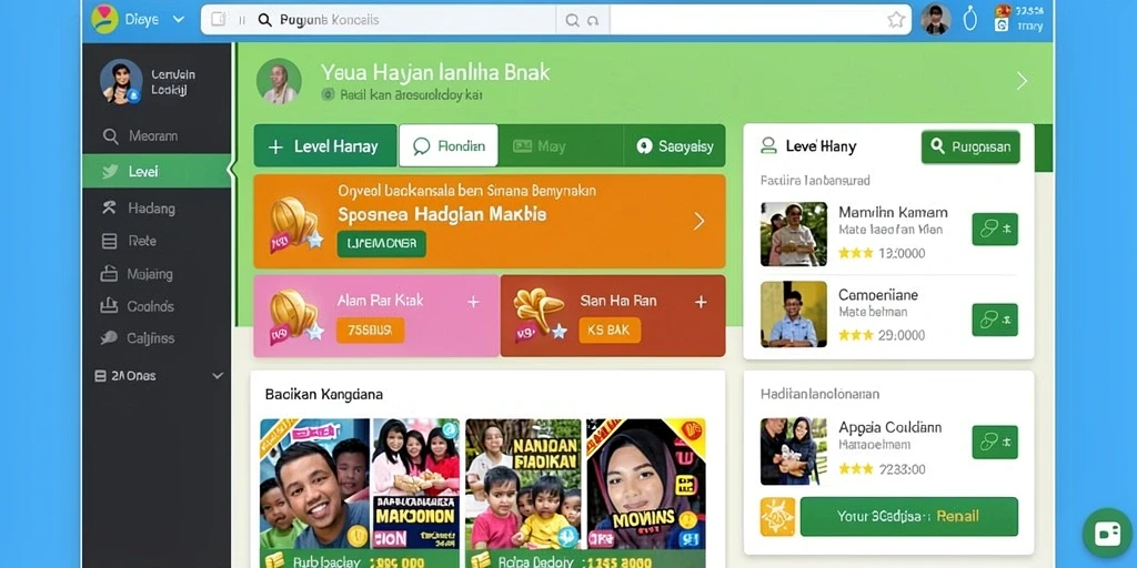 Mode permainan yang seru dan penuh tantangan.
