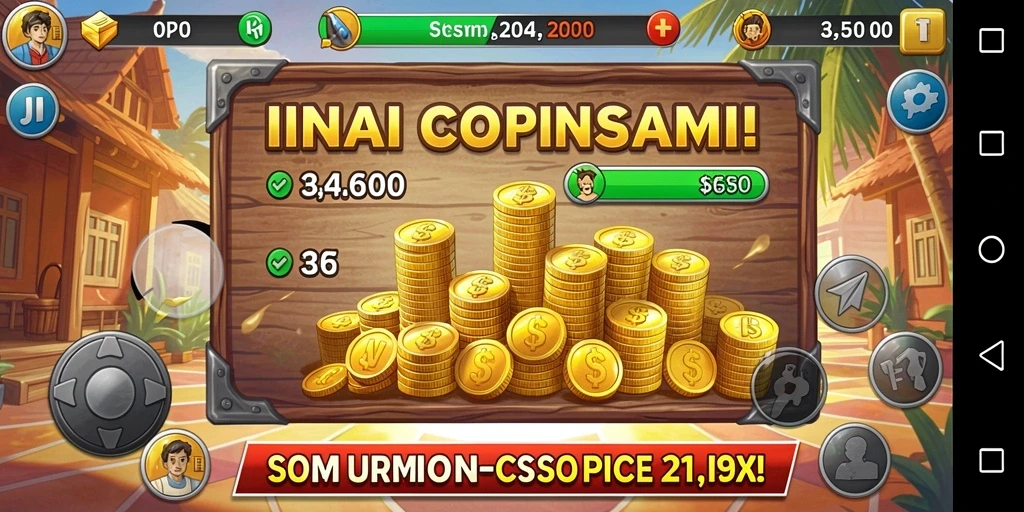 Tantangan menarik yang tersedia di setiap level.