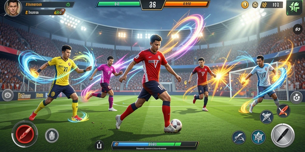 Fitur sosial yang memungkinkan interaksi dengan teman-teman.