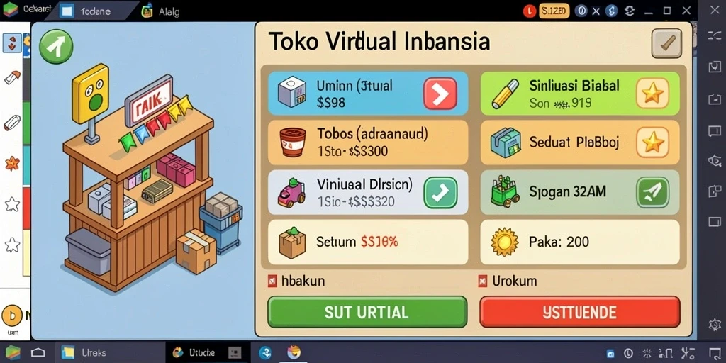 Tampilan menakjubkan dari dunia game NOX123.
