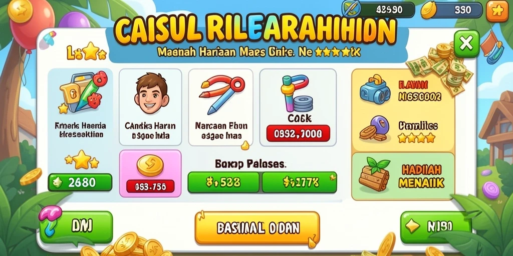 Menampilkan Hadiah yang Dapat Dimenangkan