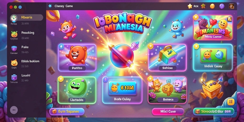 Pengalaman bermain yang adiktif dan menyenangkan.