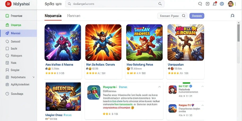Leaderboard menampilkan peringkat pemain secara real-time.