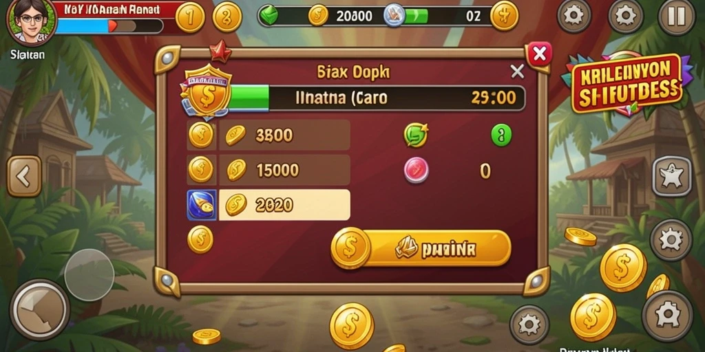 Screenshot ketiga memperlihatkan salah satu tantangan yang harus diselesaikan.