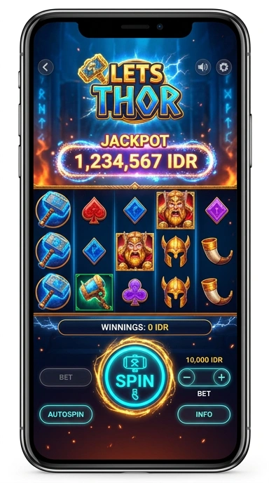 letsthor — layar beranda